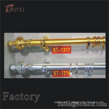 customized curtain hook curtain style aluminum pipe and drape